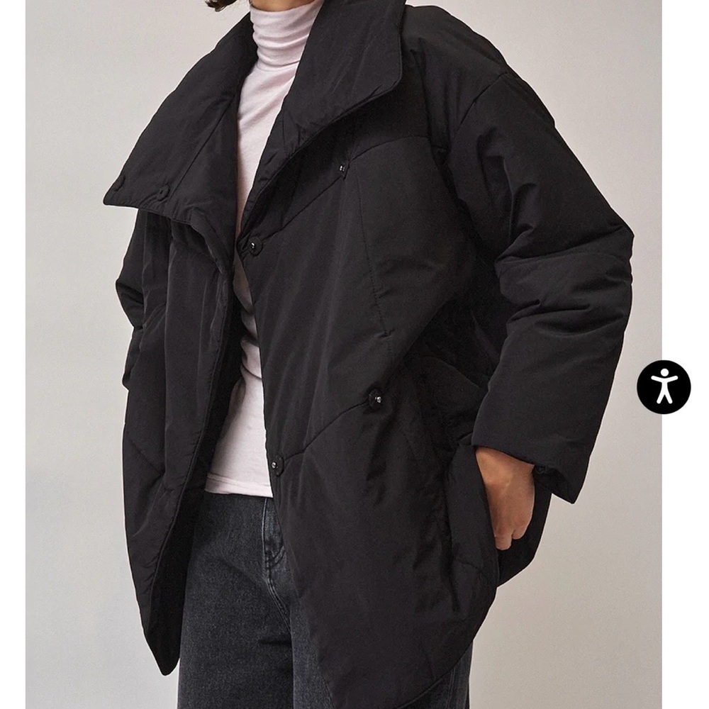 Mijeong Park Luxury Black Padded Puffer Jacket